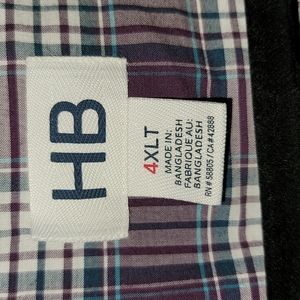 4XLT Harbor Bay Easy Care Sport Shirt